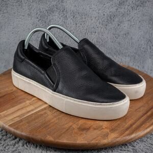 UGG Women's Jass Slip on Sneakers Size US 9 Black Leather